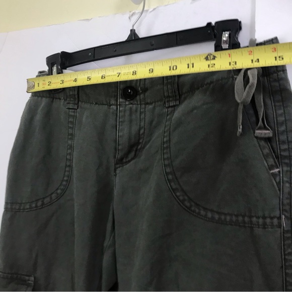 Aritzia Talula Cargo Military Cotton Pants Pockets Straight Leg Jogger Zipper 6 - Picture 13 of 16